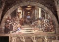 La expulsión de Heliodoro del templo del maestro renacentista Rafael